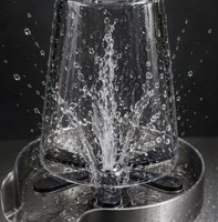 Rinse-gobelets intelligent en acier inoxydable 304 haute pression, écologique, économiseur d'eau, design moderne, pour évier de cuisine, bar, café
