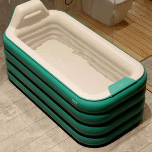 อ่างอาบน้ำทำน้ำแข็งแบบพกพาขนาดใหญ่อ่างน้ำวนแบบพับเก็บได้ - Product Image 3