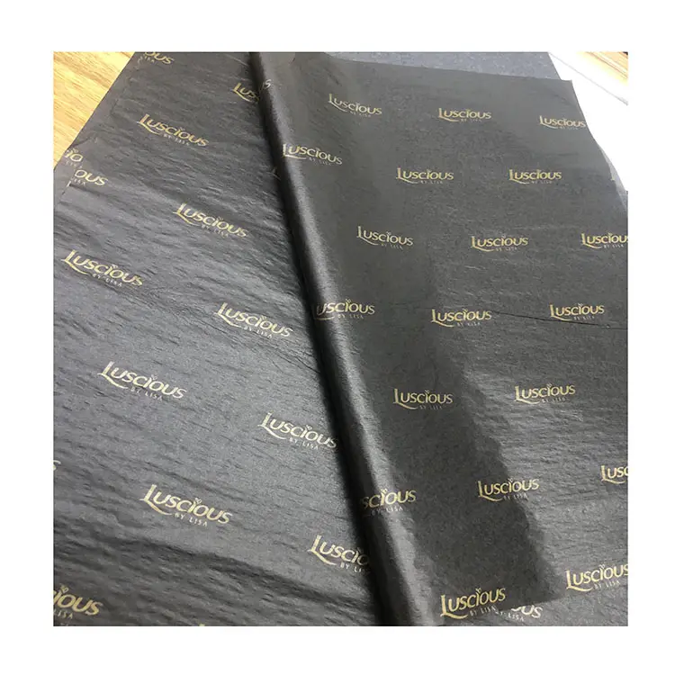 Waterproof Packaging Tissue Paper/Custom Printed Logo Gift Tissue Paper/Silk Wrapping Papers