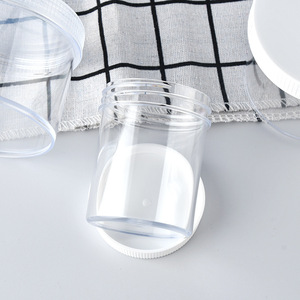 Tarro de Boca Ancha de 120g 200ml, Envase de Plástico para Crema, Caja de Almacenamiento de Cosméticos con Tapa y Junta - Product Image 4