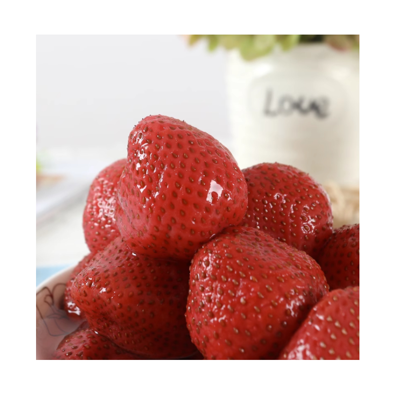 Консервированные продукты из Китая, свежая консервированная клубника/клубника в сиропе в жестяной банке