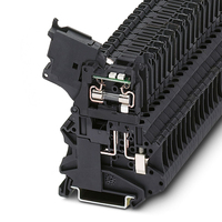 Bloc de bornes modulaire à fusibles de contact UT 4-voies 24 (5x20) -3046090, connexion par vis, neuf, original, pour automatisation industrielle