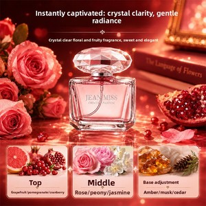 น้ำหอม JEANMISS Pink <span class=keywords><strong>Crystal</strong></span> Diamond กลิ่นดอกไม้สำหรับผู้หญิง กลิ่นหอมติดทนนาน กลิ่นอ่อนโยน ผลิตภัณฑ์จากเจ้อเจียง สำหรับการค้าต่างประเทศ - Product Image 3