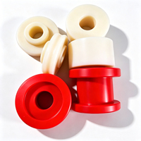 Accesorios de Plástico de Ingeniería para Mecanizado CNC, Bloque Guía de Rodillos de Nylon, Espaciador, Calzo, PA, POM, PEEK, Piezas de Plástico Personalizadas