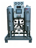 Generator Oksigen PSA HongBo 90% High Flow Skid Mounted Kapasitas 1-5000L/H Keamanan Tinggi untuk Pabrik Tungku Busur Listrik Logam Bekas