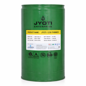 Disolvente Industrial Jyoti 1218 en Tambor de 20 kg, Disolvente de Pintura de Alta Calidad, Limpiador y Desengrasante - Product Image 1
