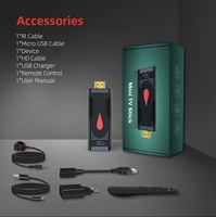 YDH- X96 S400 Vente en gros usine H313 4K Android 10 TV Stick WiFi 2.4G 2+16 Go Lecteur multimédia intelligent avec décodeur 1 an