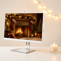 Computadora de Escritorio AIO de 24 Pulgadas, Promoción de Temporada, con Intel Core I3 I5 I7, Refrigeración Eficiente para un Rendimiento Estable