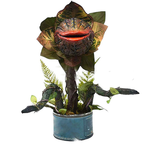 Figura Decorativa de Resina de Halloween, <span class=keywords><strong>Audrey</strong></span> <span class=keywords><strong>II</strong></span>, Planta Piranha, de la Película Little Shop of Horrors, Estatua de <span class=keywords><strong>Audrey</strong></span> <span class=keywords><strong>II</strong></span> para Jardín - Product Image 6