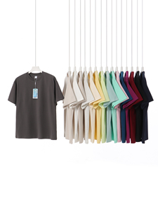 100% cotone pesante 240Gsm Unisex oversize Casual t-shirt Logo personalizzato di alta qualità stampa Streetwear manica corta uomo donna - Product Image 4