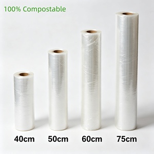 Emballage protecteur transparent, résistant <span class=keywords><strong>à</strong></span> l'humidité, biodégradable, de qualité supérieure, pour l'épicerie - Product Image 3