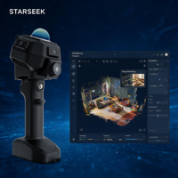 Scanner 3D LiDAR portable MindPalace Pocket2 pour applications robotiques, triple caméra à obturateur global, fixation par vis, couleurs réelles