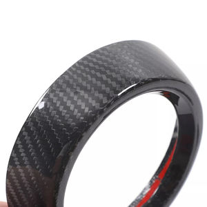 Poignée intérieure de voiture en fibre de carbone véritable panneau de cadre décoratif pour <span class=keywords><strong>Alfa</strong></span> Romeo-<span class=keywords><strong>Tonale</strong></span> accessoires de décoration intérieure de voiture - Product Image 4