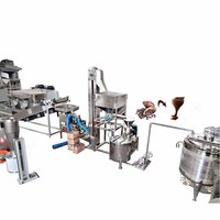 Ligne de machines de production de poudre de beurre de cacao entièrement automatique, usine de transformation du cacao liquide
