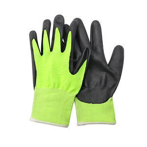Gants de sécurité résistants aux coupures de niveau <span class=keywords><strong>D</strong></span>, enduits de nitrile en mousse - Product Image 3