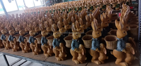 Aangepaste zonnelamp dier Hooglandkoe zonnelicht buiten tuin ornamenten voor binnenplaats decoratie hars ambachten voor tuinieren