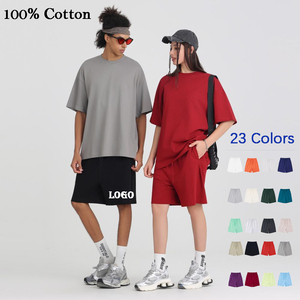 Pantalones Cortos Bermuda Unisex Personalizados con Logotipo Bordado, 280GSM, 100% Algodón Puro, Estilo Urbano, Holgados, Modernos, Casuales, <span class=keywords><strong>de</strong></span> Cinco Puntos, para Hombre - Product Image 1