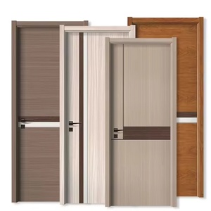 Puertas Interiores al por Mayor de WPC/PVC/<span class=keywords><strong>MDF</strong></span>/Madera Maciza con Acabado de Superficie y Característica Antirrobo para Hoteles, Casas, Dormitorios, Baños y Salas de Estar - Product Image 3