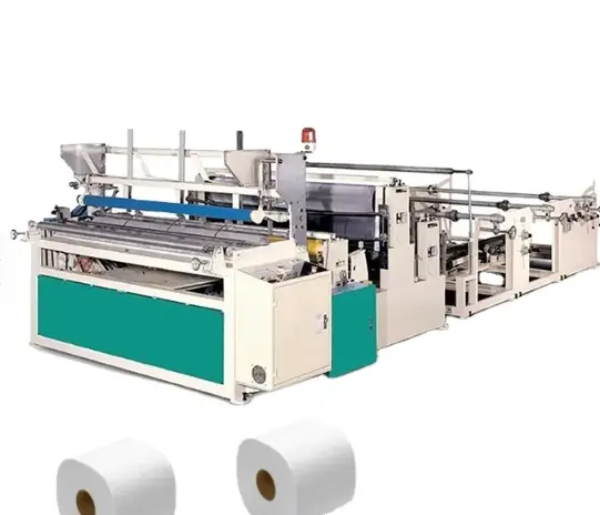 machine for making toilet paper