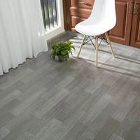 Rollos de Suelo Vinílico de PVC, 36 Pulgadas, Vinilo Brillante Moderno para Interiores, 5 Piezas, 6 Autoadhesivos, Diseño Gráfico de Color Simple, para Apartamentos y Pasillos, 2 mm