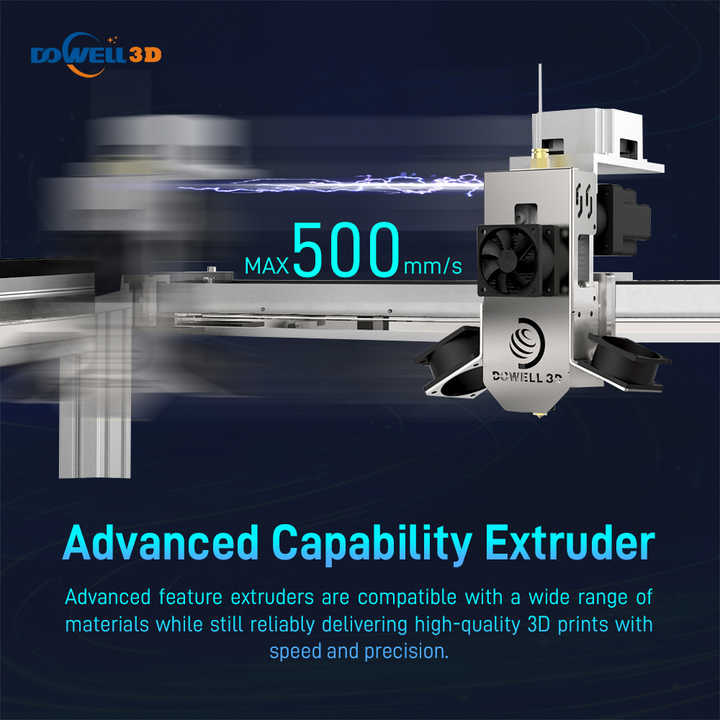 Large Extruder Dowell Industrial 3D Printer - Large Format & Dual Extruder