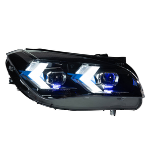 Phare LED AURON DRL avant pour X1 E84 2010-2015 36W 6000K, ajustement universel, double couleur jaune et blanc - Product Image 4