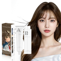 PURESTYLE Tailandia Venta caliente Orgánico No alérgico Sin amoníaco Tinte para el cabello Crema Natural Permanente Conjunto de tinte para el cabello