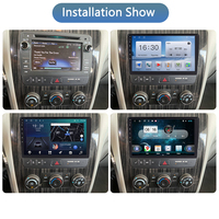 Radio Mobil Android 10 Inch untuk Chevrolet Traverse GMC Universal 2006-2014 dengan Wireless Car-play GPS Stereo Blue-tooth Head Unit