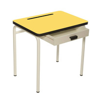 Ensemble de chaises et tables d'école modernes, ensemble de bureau et chaise d'écolier pour salle de classe