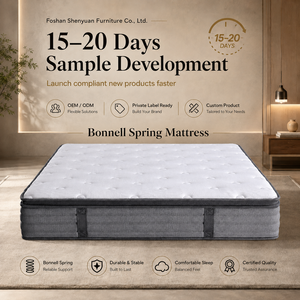 <span class=keywords><strong>Materasso</strong></span> a molle Bonnell 200x200 per letto <span class=keywords><strong>matrimoniale</strong></span> con tessuto in maglia, unità a molle rigide per camere d'albergo - Product Image 1