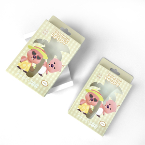 Boîte d'emballage en carton recyclé au design créatif pour figurines et boîtes mystères avec fenêtre découpée - Product Image 6