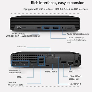 Máy tính để bàn mini thương mại HP 400 G9 DM, bộ xử lý Intel i5/i7 thế hệ thứ 13, bộ nhớ DDR4, ổ cứng thể rắn m.2 - Product Image 5