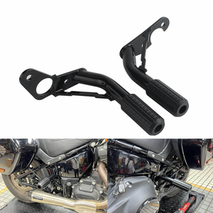 กันชนหลังสำหรับ <span class=keywords><strong>Harley</strong></span> <span class=keywords><strong>Low</strong></span> <span class=keywords><strong>Rider</strong></span> S ปี <span class=keywords><strong>2020</strong></span>~2024 ผลิตจากเหล็กอ่อนและไนลอน โครงสร้างเชื่อมแข็งแรง ป้องกันการกระแทกด้านข้าง - Product Image 3