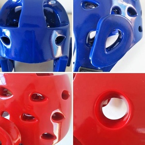 Casque de karaté, équipement de protection de la tête pour le kickboxing, protège-oreilles, protège-tête MMA Taekwondo avec cage - Product Image 6