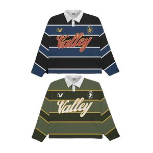 Maglia da Rugby da uomo Vintage personalizzata Tonton per Polo a righe traspiranti a manica lunga maglia sportiva Polo da Rugby di alta qualità - Product Image 3