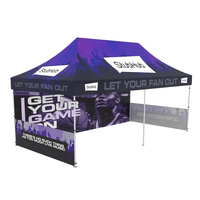 Publicité personnalisée en aluminium 10x20, Gazebo pliable étanche, chapiteau d'extérieur Pop Canopy pour événements commerciaux à prix économique