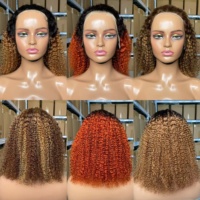 Perruque Lace Front 13x4 Haute Définition Transparente, Densité 200%~300%, Cheveux Vierges Vietnamiens Ondulés, Vente en Gros