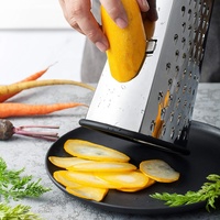 Hoge Kwaliteit Keuken Gereedschap Rvs Coconut Cassave Rasp Groentesnijder Doos Rasp
