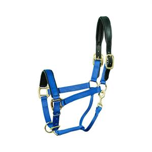 บังเหียนม้าแบบสั่งทำพิเศษที่สวมใส่สบาย พร้อมสายรัดไนลอนเสริมหนัง ปรับได้ มีสายรัดจมูกแบบมีแผ่นรอง สายรัดศีรษะแบบมีแผ่นรอง และสายรัดคอแบบติดกระดุม - Product Image 6