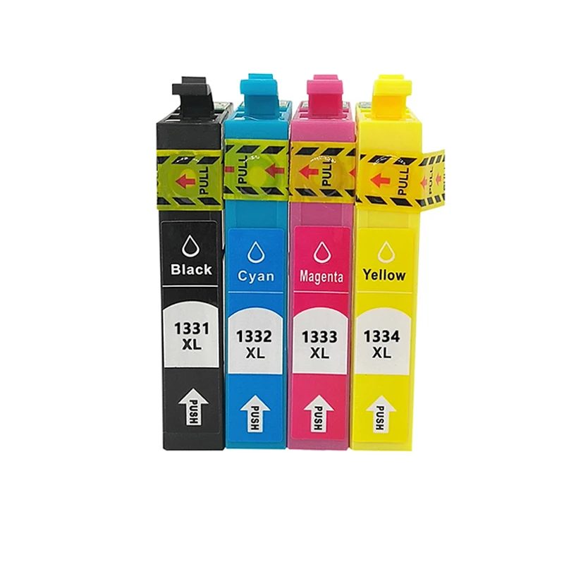 Подходит для Epson T1331 T1332 T1334 T1334 T1334 Совместимый струйный картридж для принтера Stylus TX420W TX123 TX120 T22 T12