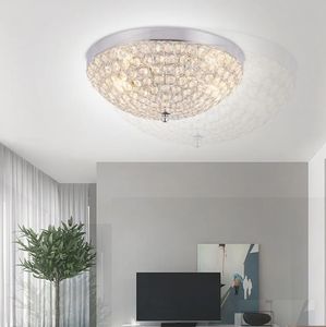 Venta caliente Zeal Lighting Nueva ronda de lujo LED luz de techo pasillo porche candelabros de cristal luz colgante de techo - Product Image 6