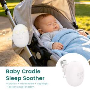 Mecedora Automática Portátil para Bebés con Vibración, 2 Luces y 3 Sonidos Musicales, Mecedora Ajustable para Recién Nacidos - Product Image 6
