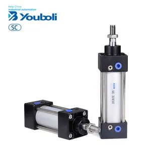 YBL SC Series Telescopic Piston Cylinder Factory Direct Pneumatic Parts For Pneumatic Systems