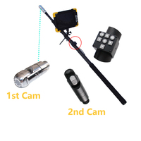 Caméra de sauvetage sans fil 4K vidéo et audio 360 PAN/TILT avec écran tactile de 10,1 pouces, télécommande, résistante à l'eau, utilisations multiples