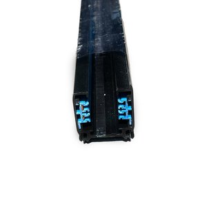 รางไฟส่องสว่างเชิงพาณิชย์สีดำ 3 เมตร แบบรางเดี่ยว ดีไซน์สี่เหลี่ยม สำหรับควบคุมไฟ LED 3 กลุ่มในรางเดียวบนเพดาน - Product Image 2