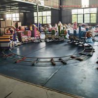 Ensemble de jouets d'intérieur pour enfants 8 sièges pour adultes en plein air avec piste pour enfants électriques