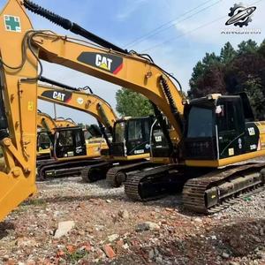 Excavadora de cadenas usada CAT 320D, de segunda mano, marca original estadounidense, 20 toneladas, excavadora de cadenas de tamaño mediano, excavadora usada. - Product Image 4