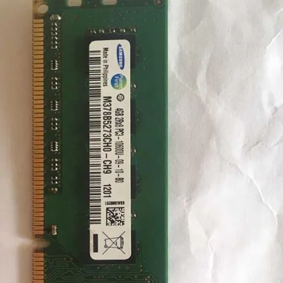 4GB 2rx8 pc3-10600u masaüstü bellek modülü DDR3 1333mhz