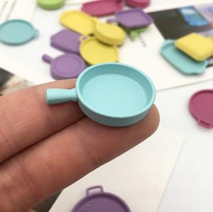 Lot de 4 plateaux de cuisson pour maison de poupée, assiettes à steak japonaises, modèles miniatures de <span class=keywords><strong>cuisine</strong></span>, ensembles d'ornements de simulation - Product Image 4