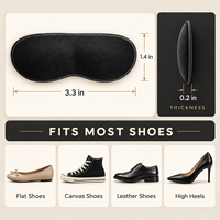 Coussinets adhésifs pour talons, pour hommes et femmes, résolvent le problème des chaussures trop grandes, évitent les ampoules et les inconforts du talon.